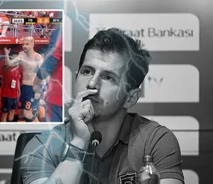 Son dakika haberleri: Fenerbahçe-Başakşehir maçında olay hareket! Caner Erkin'den Emre Belözoğlu'na şok tepki...