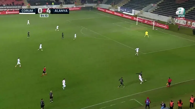 GOL | Arca Çorum FK 0-5 Corendon Alanyaspor