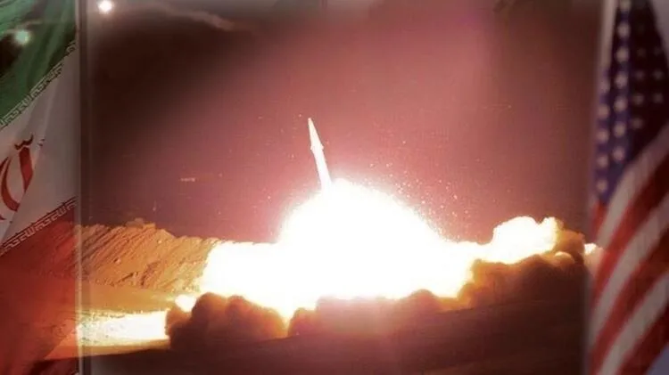 Ajanslar son dakika olarak geçiyor! İran’ın ABD üssünü füzelerle vurduğu görüntüler ortaya çıktı