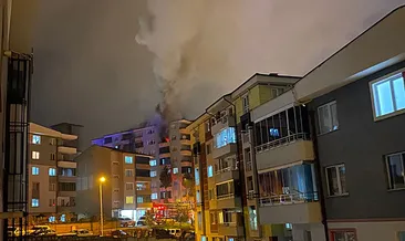 Bilecik’te bir binanın 6. katında yangın!