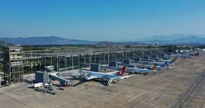Muğla’nın havalimanlarında yoğunluk #mugla