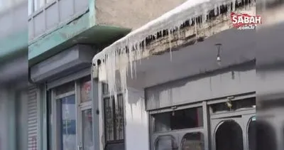 Türkiye’nin en soğuk ilçesinde termometreler eksi 39’u gösterdi | Video