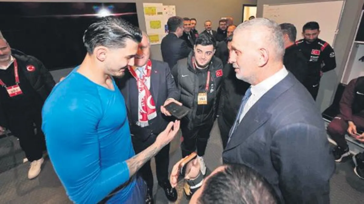 Milli yıldızlardan başkan’a davet