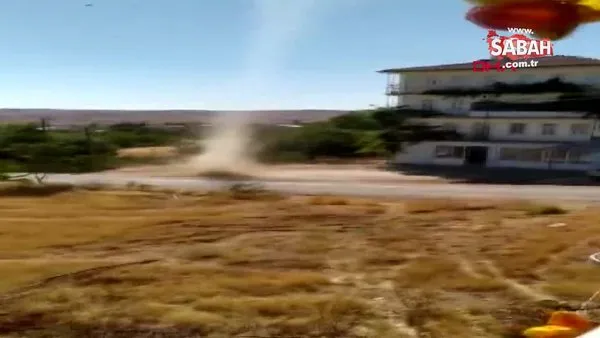 Son Dakika Haberi | Elazığ'daki korkutan hortum kamerada | Video