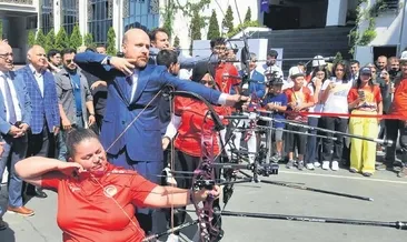 3 milli okçuya olimpiyat desteği