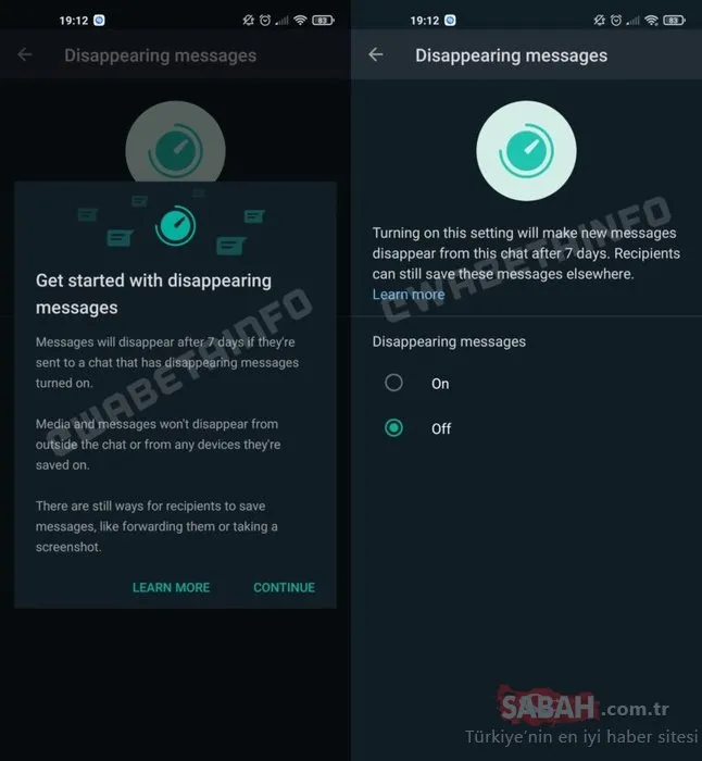 WhatsApp kaybolan mesajlar Android için çıktı! WhatsApp kaybolan mesajlar nasıl kullanılır?