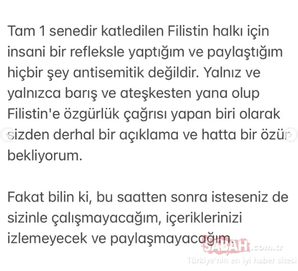 Alman DW Uzman Psikolog Zeynep Selvili’nin Filistin paylaşımlarını hazmedemedi: Belgesel projesinden çıkarttı!