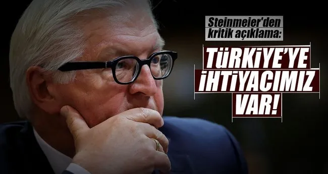 Steinmeier’den kritik Türkiye açıklaması!