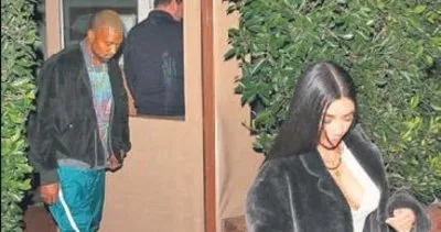 Kanye ve Kim ilk kez beraber