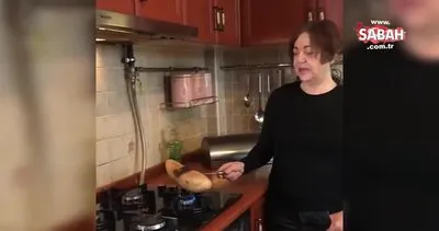 Nazan Öncel’in Nazanca önlemler paylaşımı! Konuşurken ekmeği yaktı | Video
