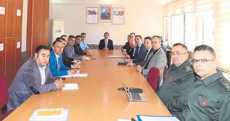 Afet ve Acil Durum Toplantısı yapıldı