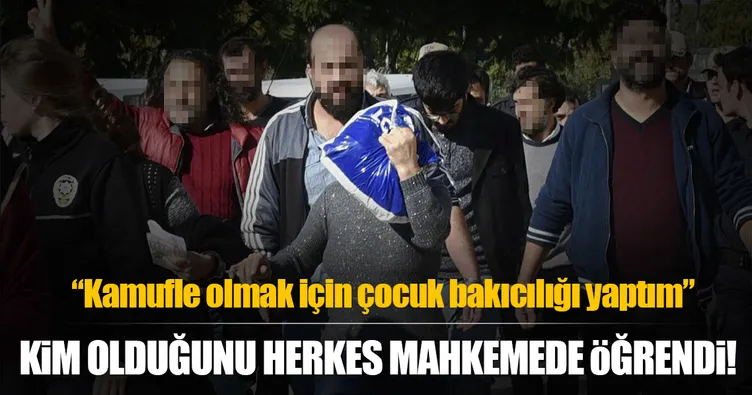 Kim olduğunu herkes mahkemede öğrendi!