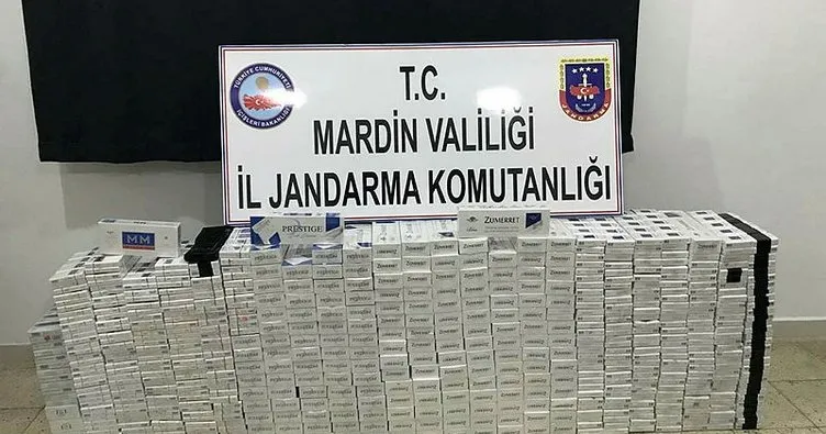 Mardin’de kaçakçılık operasyonları