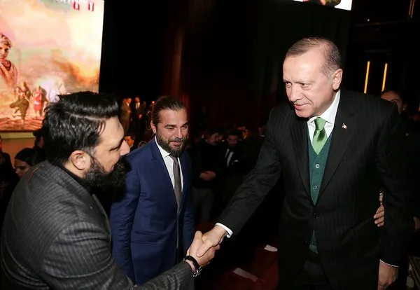 Cumhurbaşkanı Erdoğan, Kut'ül Amare dizisinin tanıtımına katıldı