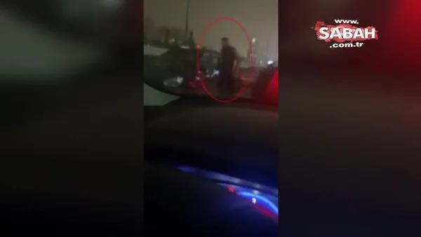 Hırsızı böyle kayda alıp polislere yakalattı | Video