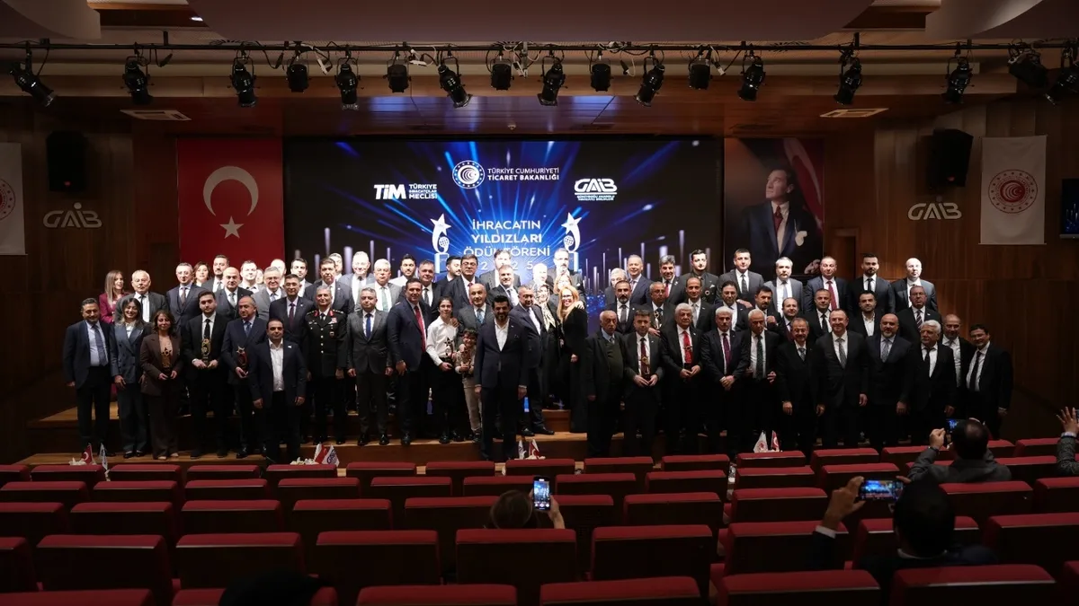 2024’ün ihracat yıldızlarına ödül