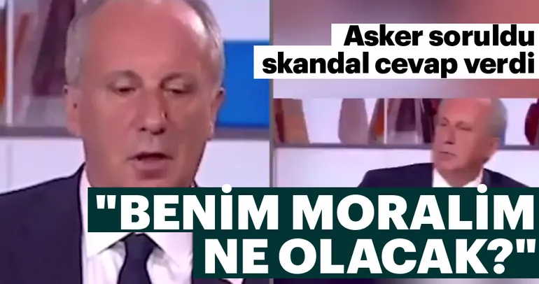 Muharrem İnce'den Kandil'deki askerler için skandal sözler