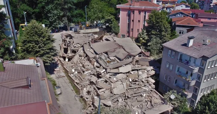 İstanbul Sarıyer’deki bina aniden çökmüştü: Facia geliyorum demiş...