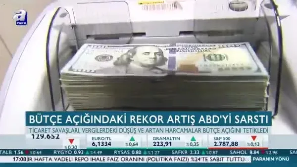 ABD ilk 4 ayda 310 milyar dolar açık verdi