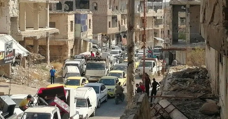 Binlerce kişi Şam rejiminden kaçıyor
