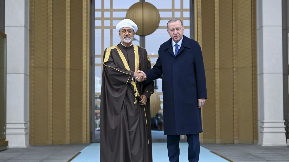 Başkan Erdoğan Umman Sultanı ile görüştü Başkan Erdoğan Umman Sultanı ile görüştü