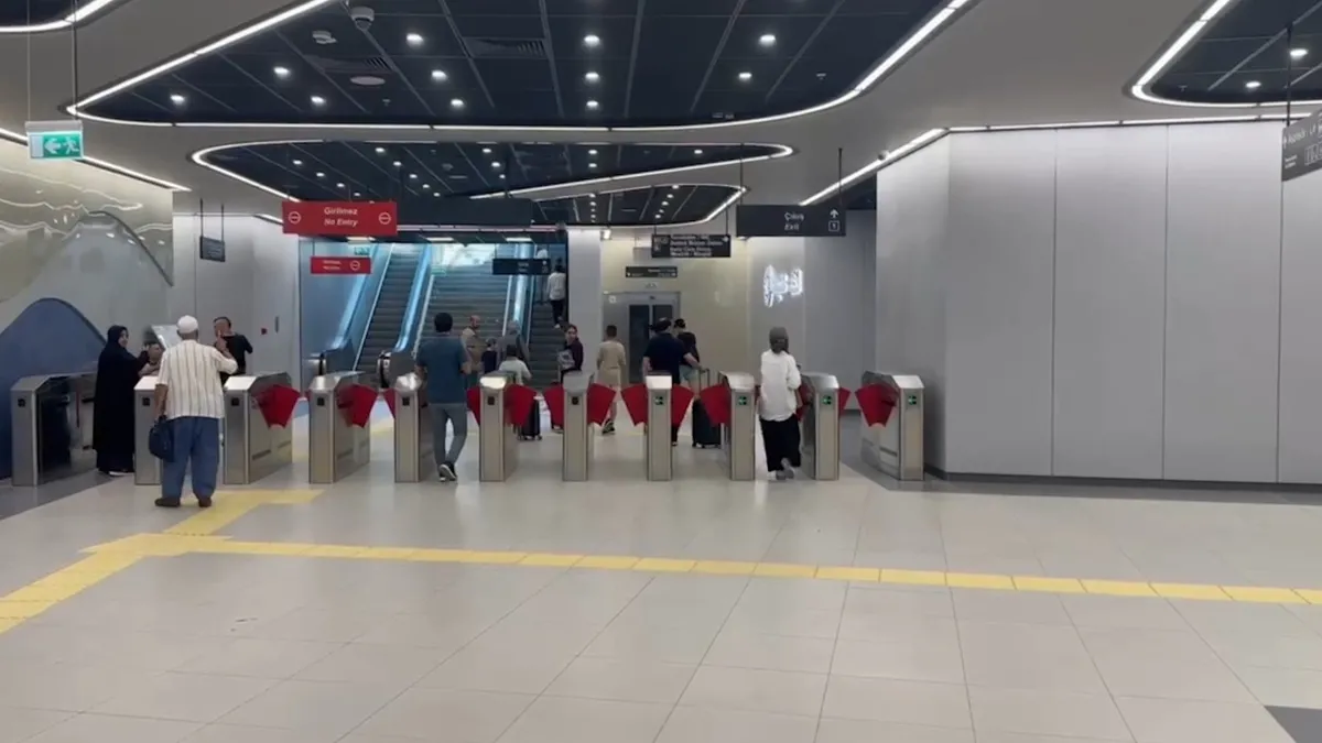 Halkalı-Arnavutköy Metro Hattı hizmete açıldı