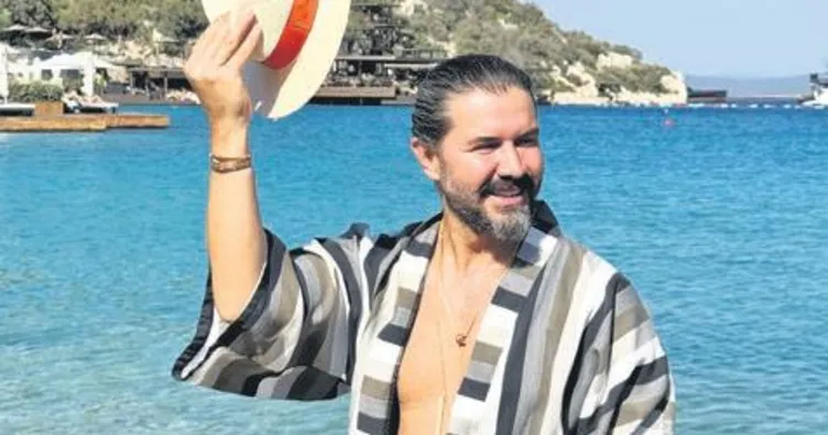 Tatil için Bodrum’u tercih etti