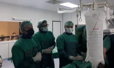 Ameliyatsız kalp deliği kapatıldı