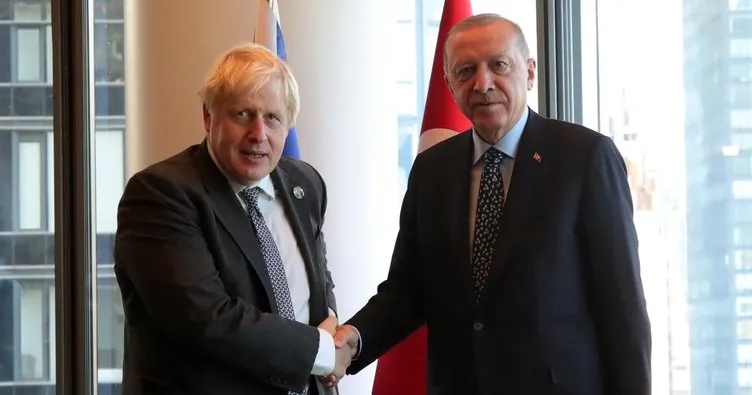 Son dakika: Başkan Erdoğan, İngiltere Başbakanı Johnson’ı kabul etti