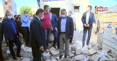 Antalya Valisi Ersin Yazıcı dolu ve fırtınadan etkilenen bölgede incelemelerde bulundu | Video