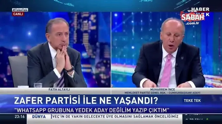 Muharrem İnce'den 6'lı koalisyona bombardıman: Seçimi kazanamazlar, kazansalar da yürütemezler | Video