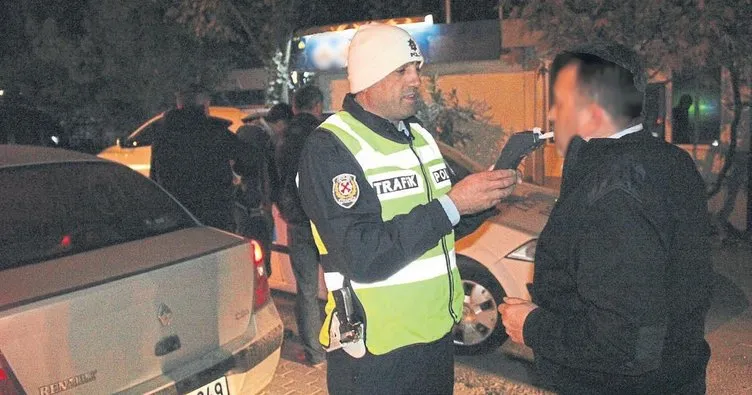 İzmir’de alkollü sürücü rekoru
