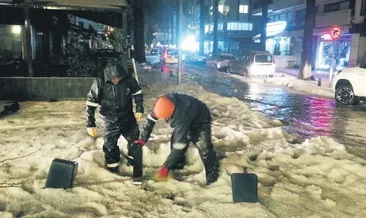 Ege’de dolu ve sağanak şoku