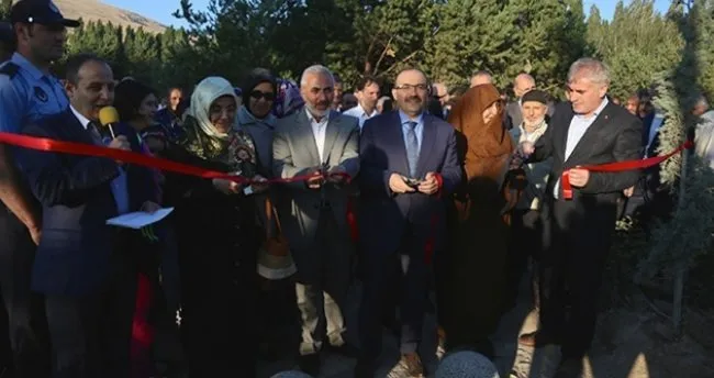 Bayburt’ta 15 Temmuz Şehitler Parkı açıldı