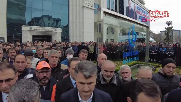 Bağcılar Belediyesi'nin çalışanları son yolculuğuna uğurlandı | Video