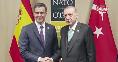 Başkan Erdoğan, İspanya Başbakanı Sanchez ile görüştü | Video