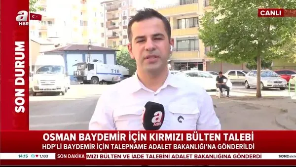 Son dakika: Osman Baydemir için kırmızı bülten ve iade talebi... | Video