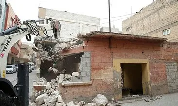 Haliliye’de metruk yapının yıkımı gerçekleştirildi
