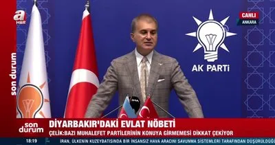 AK Parti Sözcüsü Ömer Çelik bayrak detayına dikkat çekti | Video