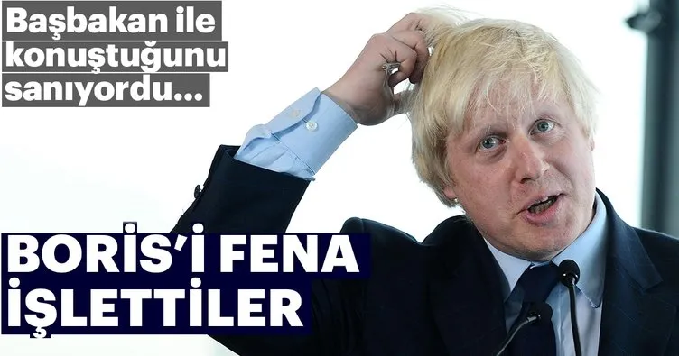 İngiliz Bakan Boris Johnson 18 dakika telefonda işlettiler