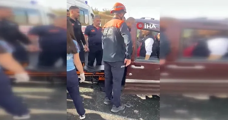 Kars’ta trafik kazası: 2 yaralı