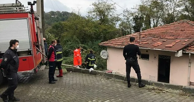 zonguldak ta evde yangin cikti 2