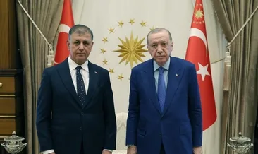 Başkan Erdoğan, Cemil Tugay’ı kabul etti