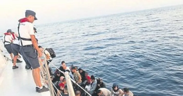 Dikili’de 80 kaçak göçmen yakalandı