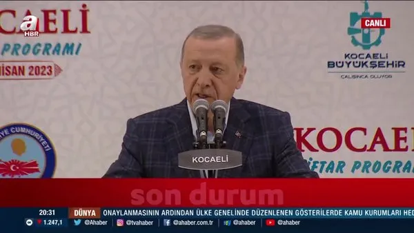 Başkan Erdoğan: 7'li Koalisyon'un tek vaadi Kandil'in talimatlarını yerine getirmek | Video