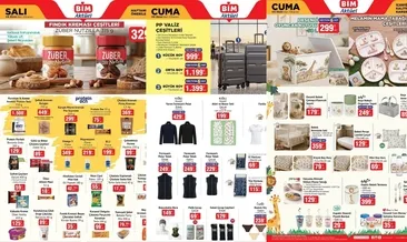 BİM AKTÜEL 6-9 EKİM KATALOĞU: BİM aktüel indirimlerinde: Mini ütü masası, valiz çeşitleri, balık tavası...