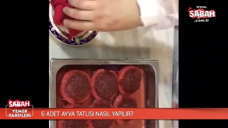 6 adet ayva tatlısı nasıl yapılır?