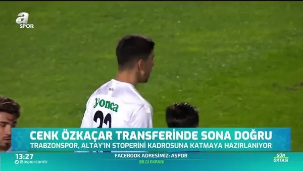 Trabzonspor genç stoper Cenk Özkaçar'ın transferini bitiyor!