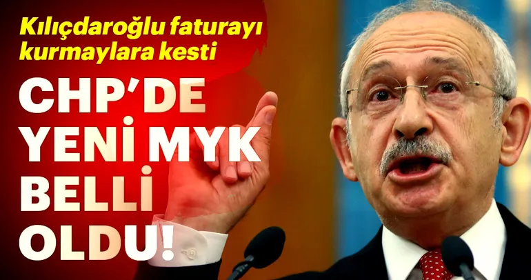 Son Dakika: CHP’de yeni MYK açıklandı