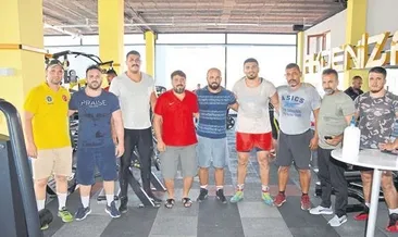 Pehlivanlar güç depoluyor